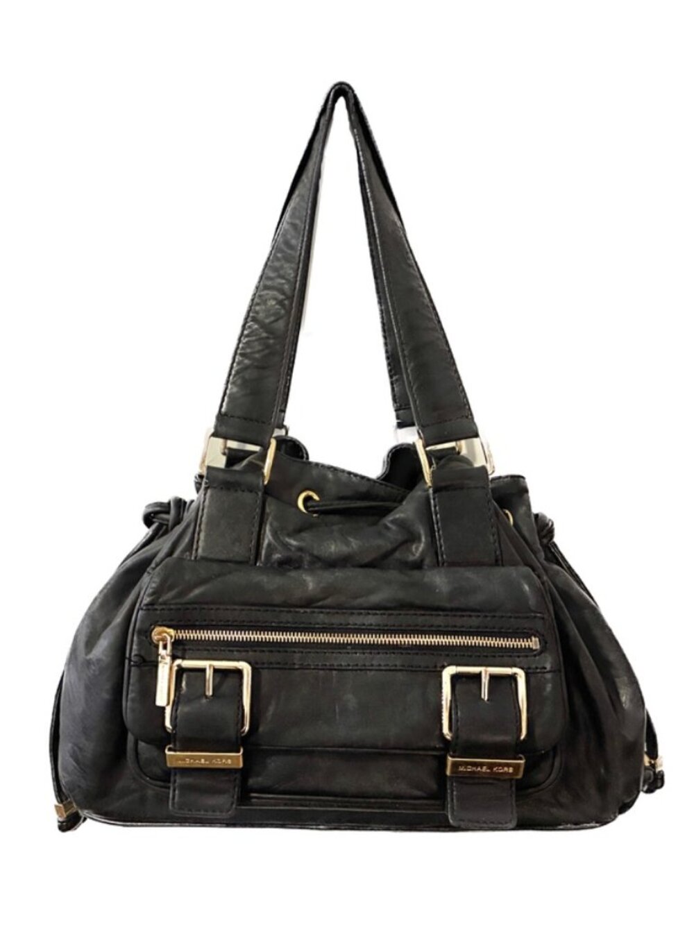 Vintage Michael Kors Y2K Slouchy Lambskin Leather Satchel - Buttery Soft